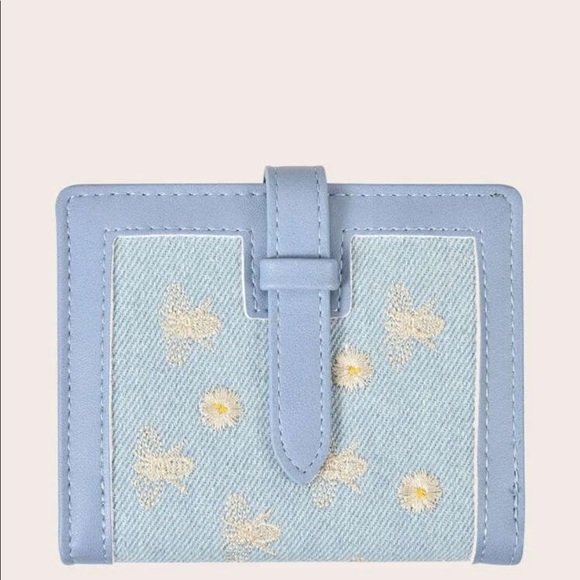 SHEIN Embroidered Bee Wallet - Picture 1 of 1